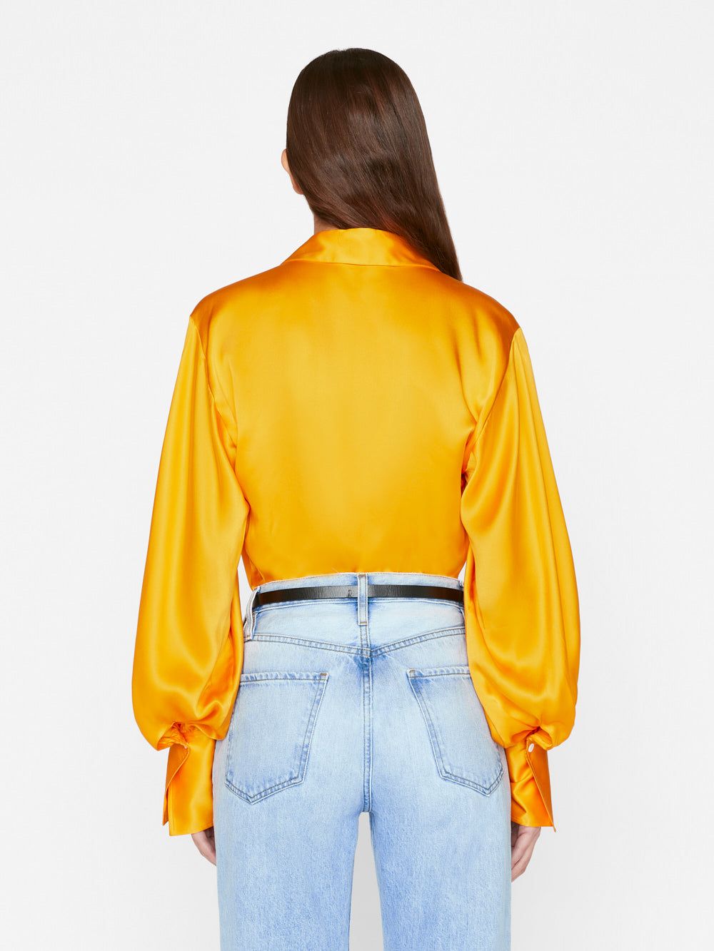 Keyhole Popover -- Nectarine sold by Frame Denim product image thumbnail 7