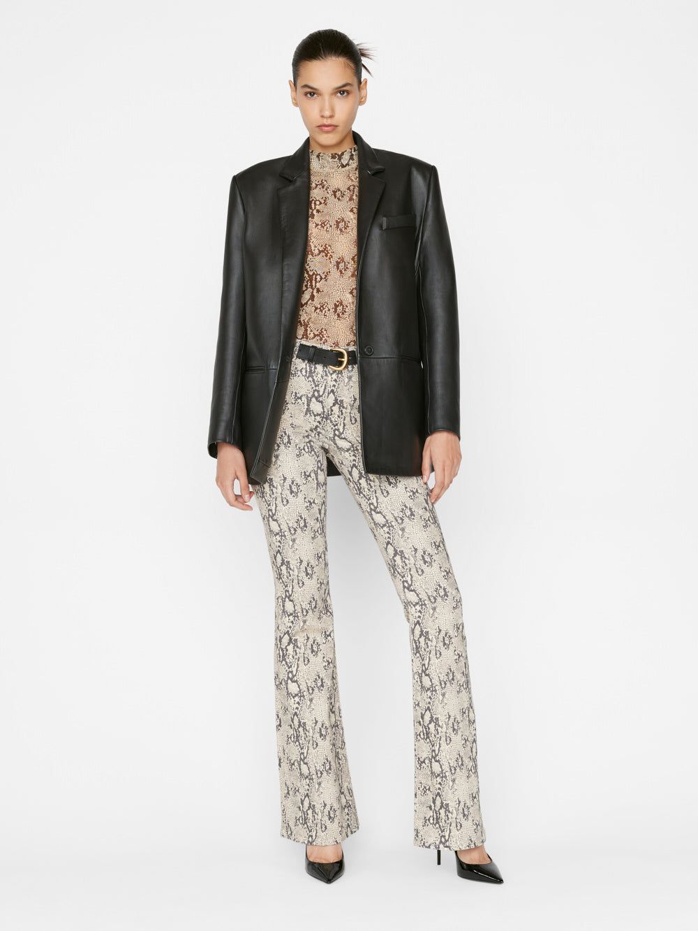 Le High Flare -- The Serpent sold by Frame Denim product image thumbnail 3