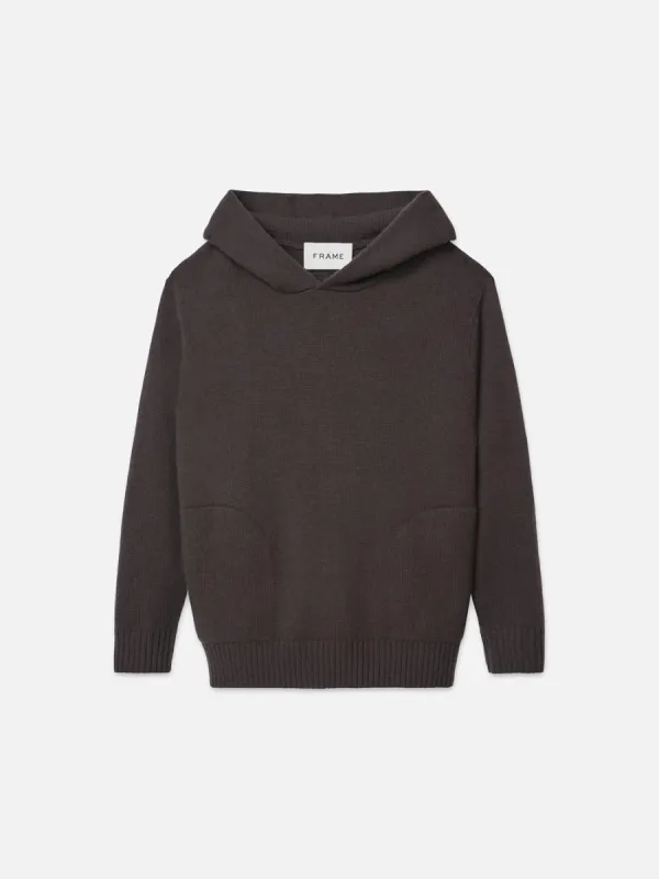 Cashmere Hoodie -- Marron sold by Frame Denim