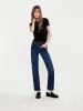 Le Sleek Straight -- Thunderstorm sold by Frame Denim