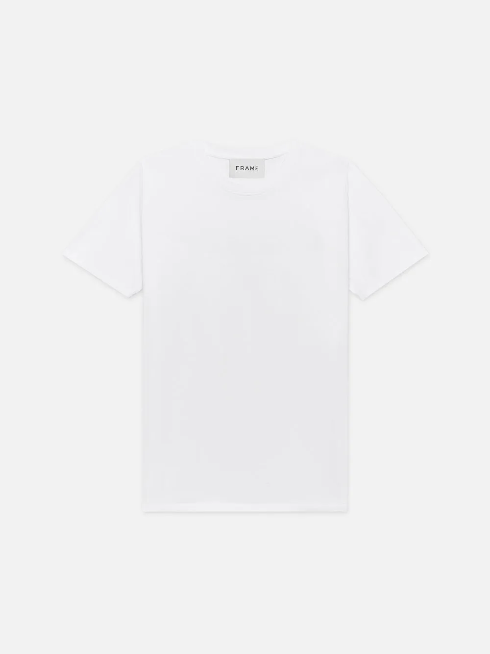FRAME Logo Tee -- Blanc sold by Frame Denim