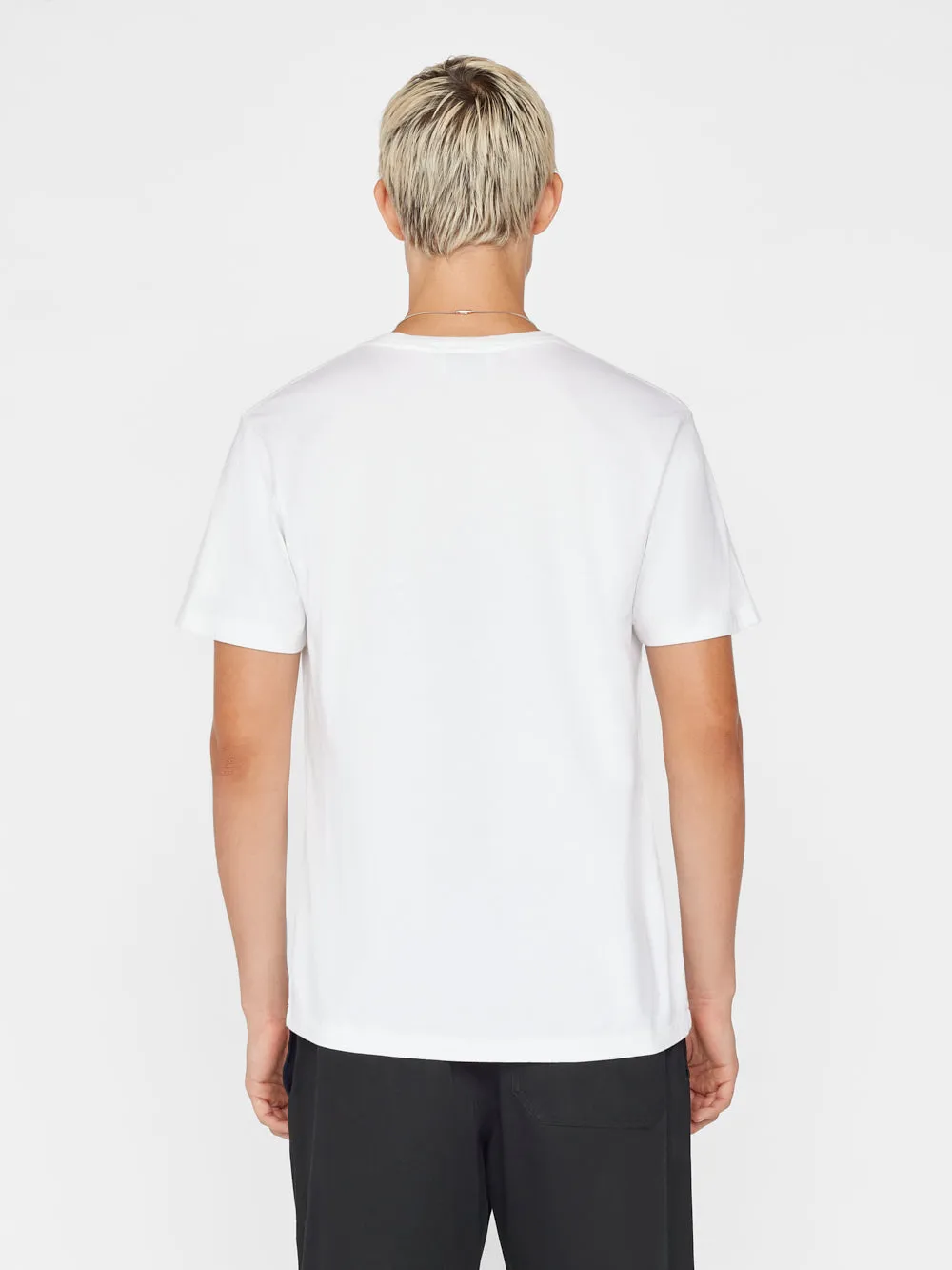 FRAME Logo Tee -- Blanc sold by Frame Denim product image thumbnail 5