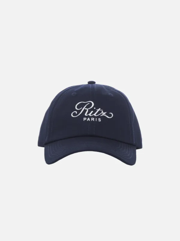 Ritz Cotton Hat -- Navy sold by Frame Denim