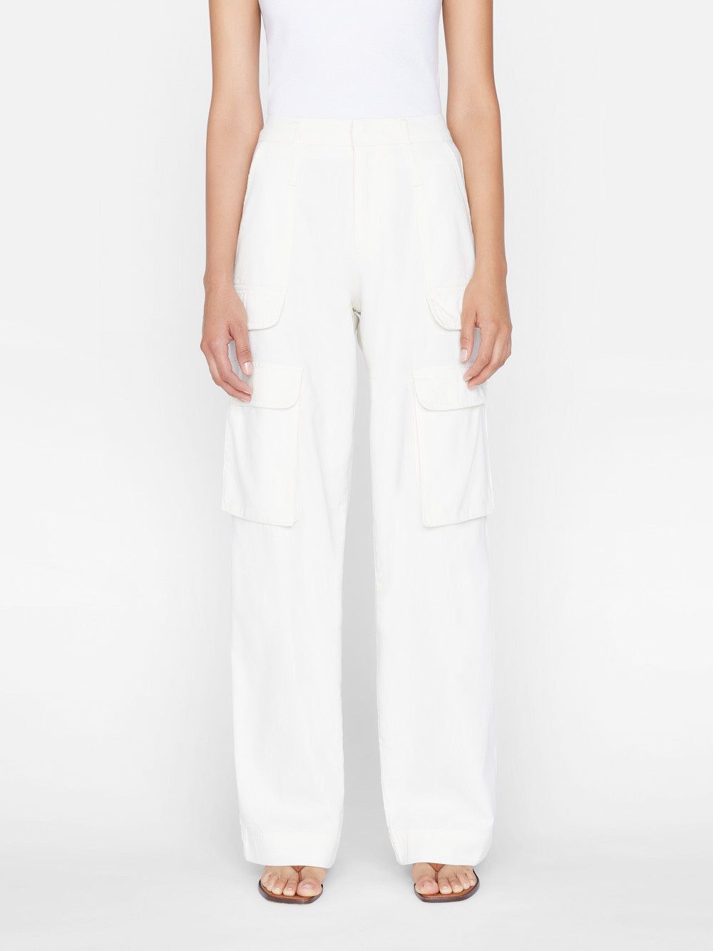 Relaxed Straight Cargo -- Ecru sold by Frame Denim product image thumbnail 2