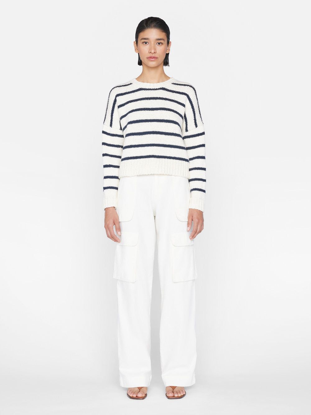 Relaxed Straight Cargo -- Ecru sold by Frame Denim product image thumbnail 3