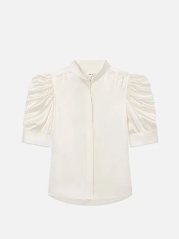 Gillian Top -- Off White sold by Frame Denim