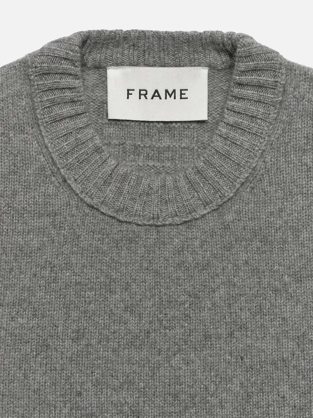Cashmere Crewneck Sweater -- Gris sold by Frame Denim product image thumbnail 2