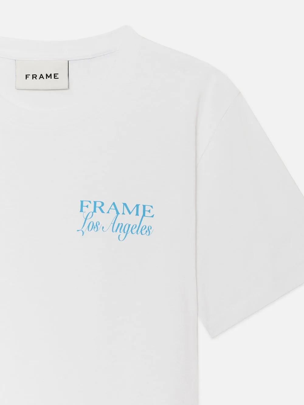 FRAME LA Logo Tee -- White sold by Frame Denim product image thumbnail 2