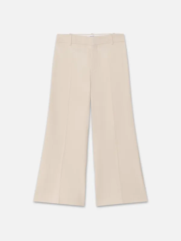 Le Palazzo Crop Trouser -- Bone sold by Frame Denim