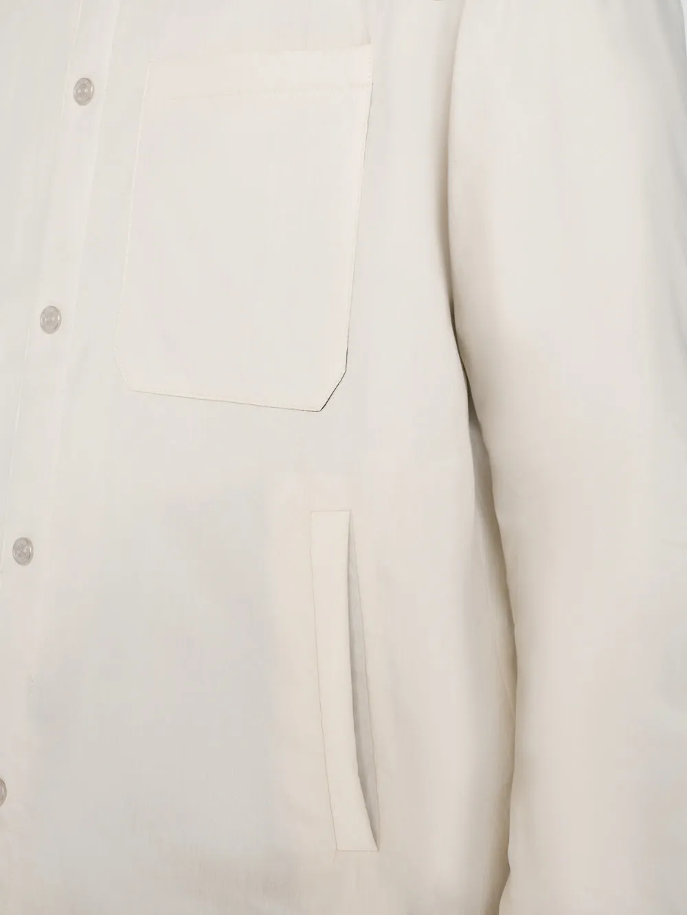 Padded Shirt Jacket -- White Beige sold by Frame Denim product image thumbnail 5