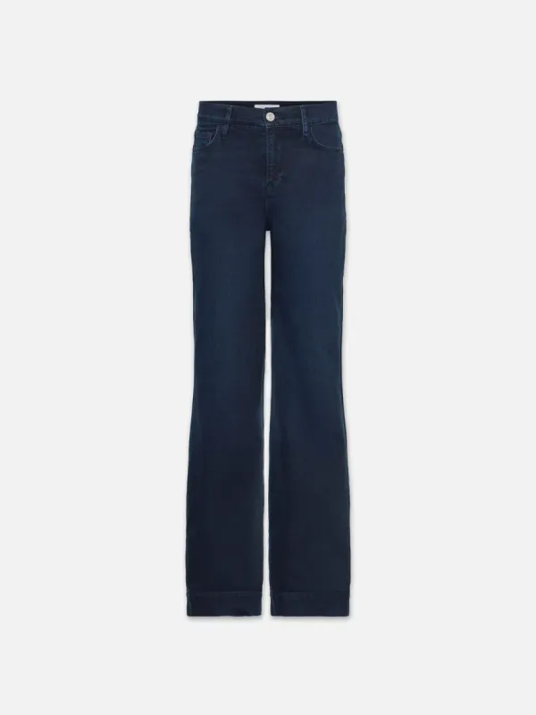 Le Palazzo Wide Hem -- Fiona made by Frame Denim