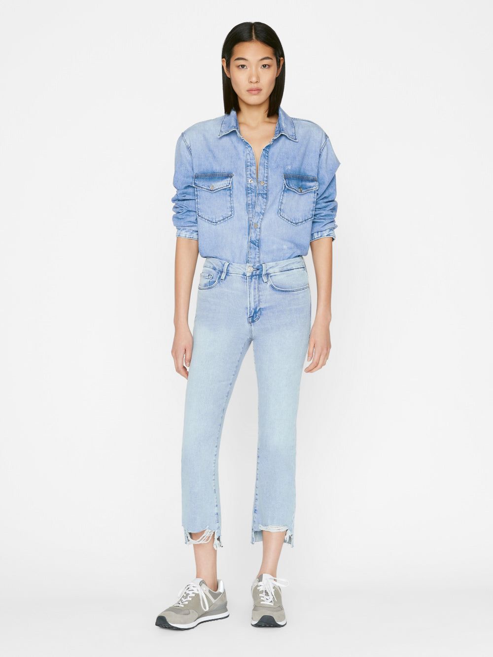 Le Crop Mini Boot -- Yorba Chew sold by Frame Denim product image thumbnail 3