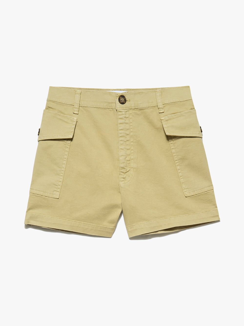 Patch Pocket Utility Short -- Washed Tan sold by Frame Denim