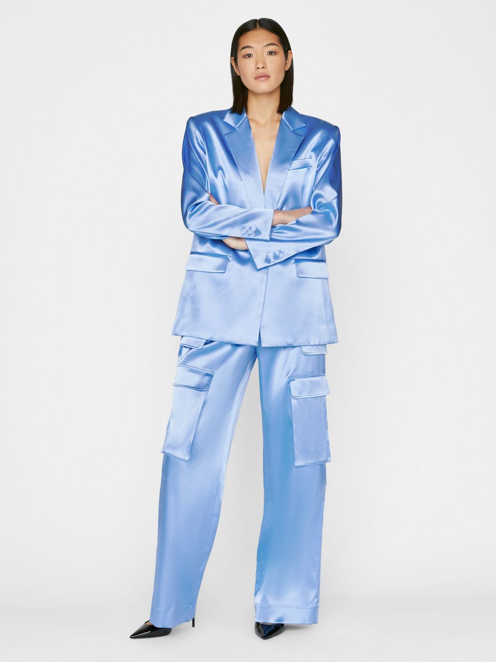 Relaxed Straight Cargo -- Oxford Blue sold by Frame Denim product image thumbnail 2