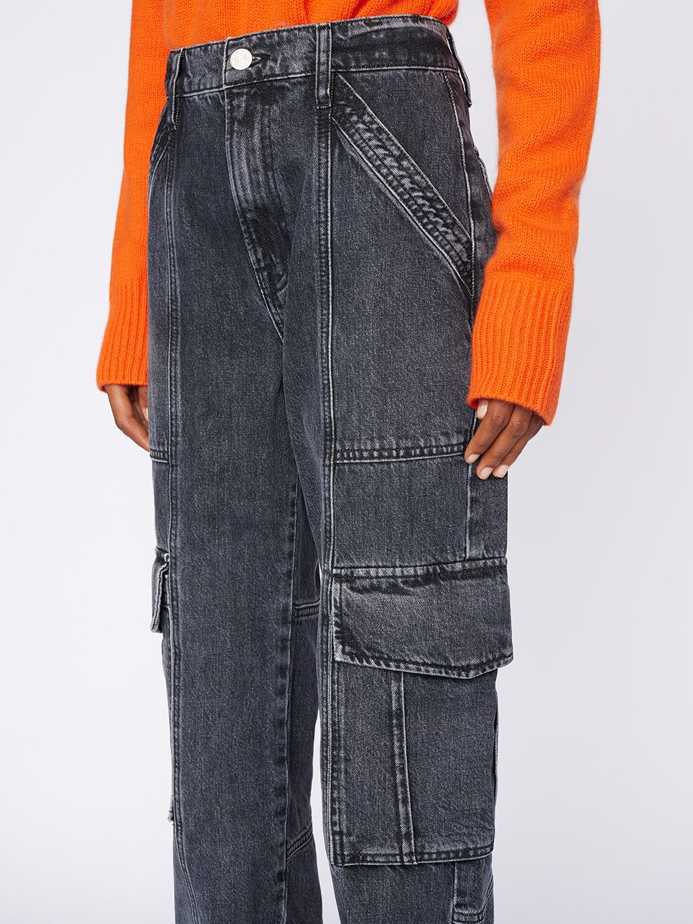High Rise Utility Straight Leg -- Astray sold by Frame Denim product image thumbnail 3