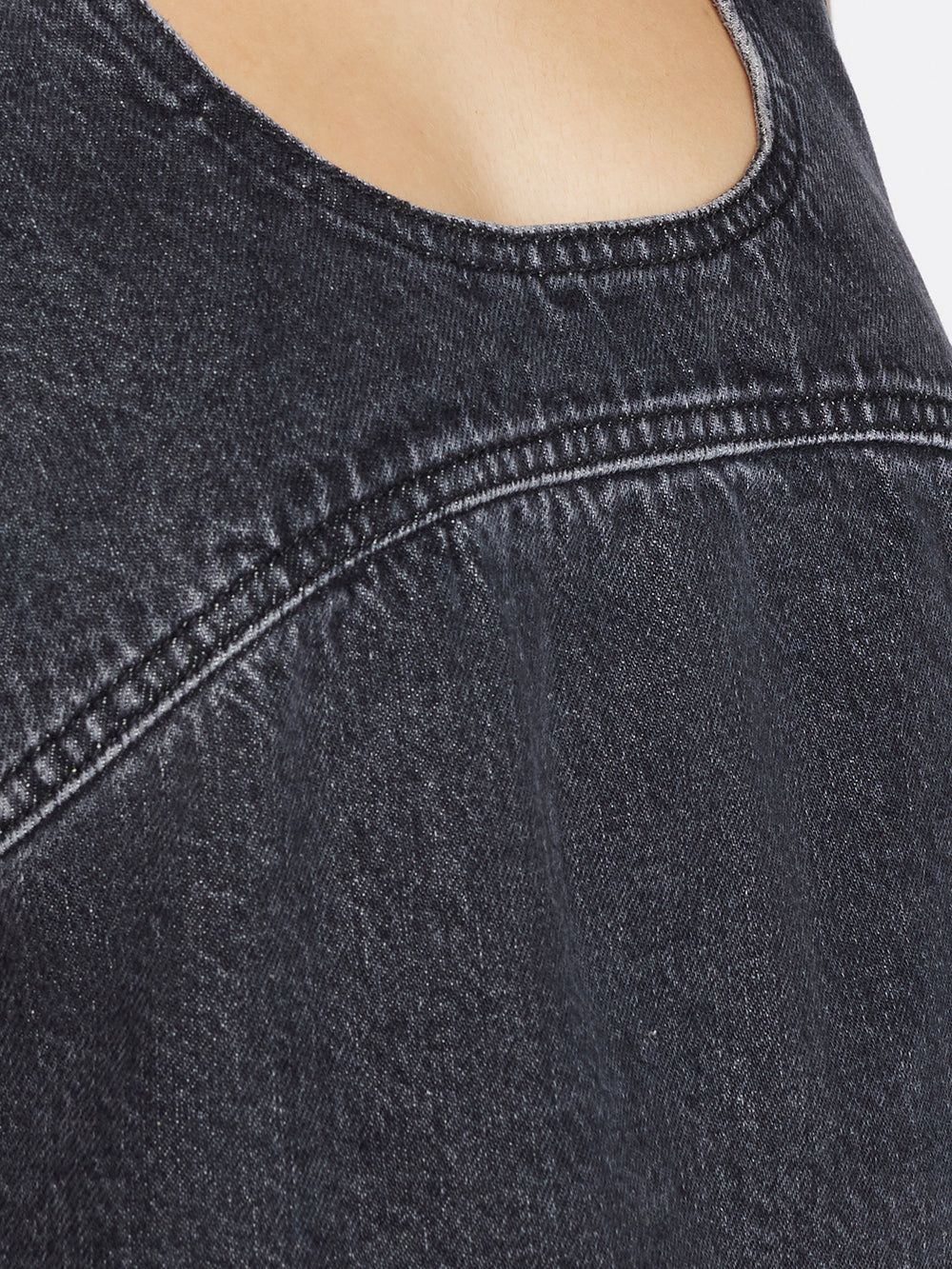Micro Flare Denim Dress -- Astray sold by Frame Denim product image thumbnail 4
