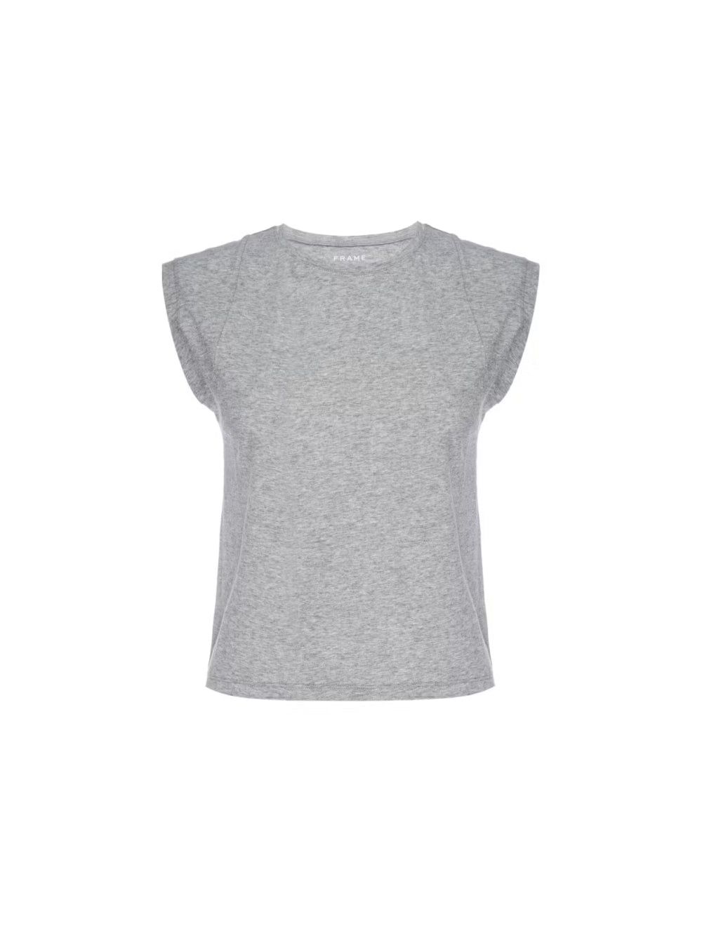 Le High Rise Muscle Tee -- Gris Heather sold by Frame Denim