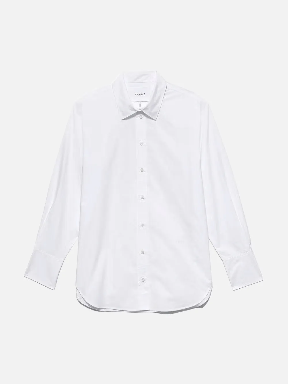 The Oversized Shirt -- Blanc sold by Frame Denim