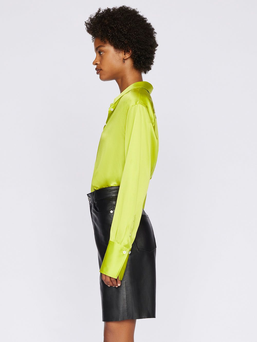 The Standard Shirt -- Flash Lime sold by Frame Denim product image thumbnail 6