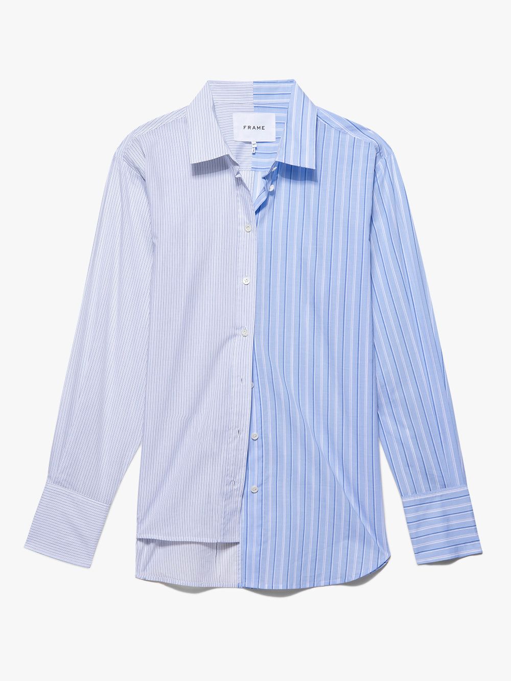 Le Mix Oversized Shirt -- Blanc Multi sold by Frame Denim product image thumbnail 12