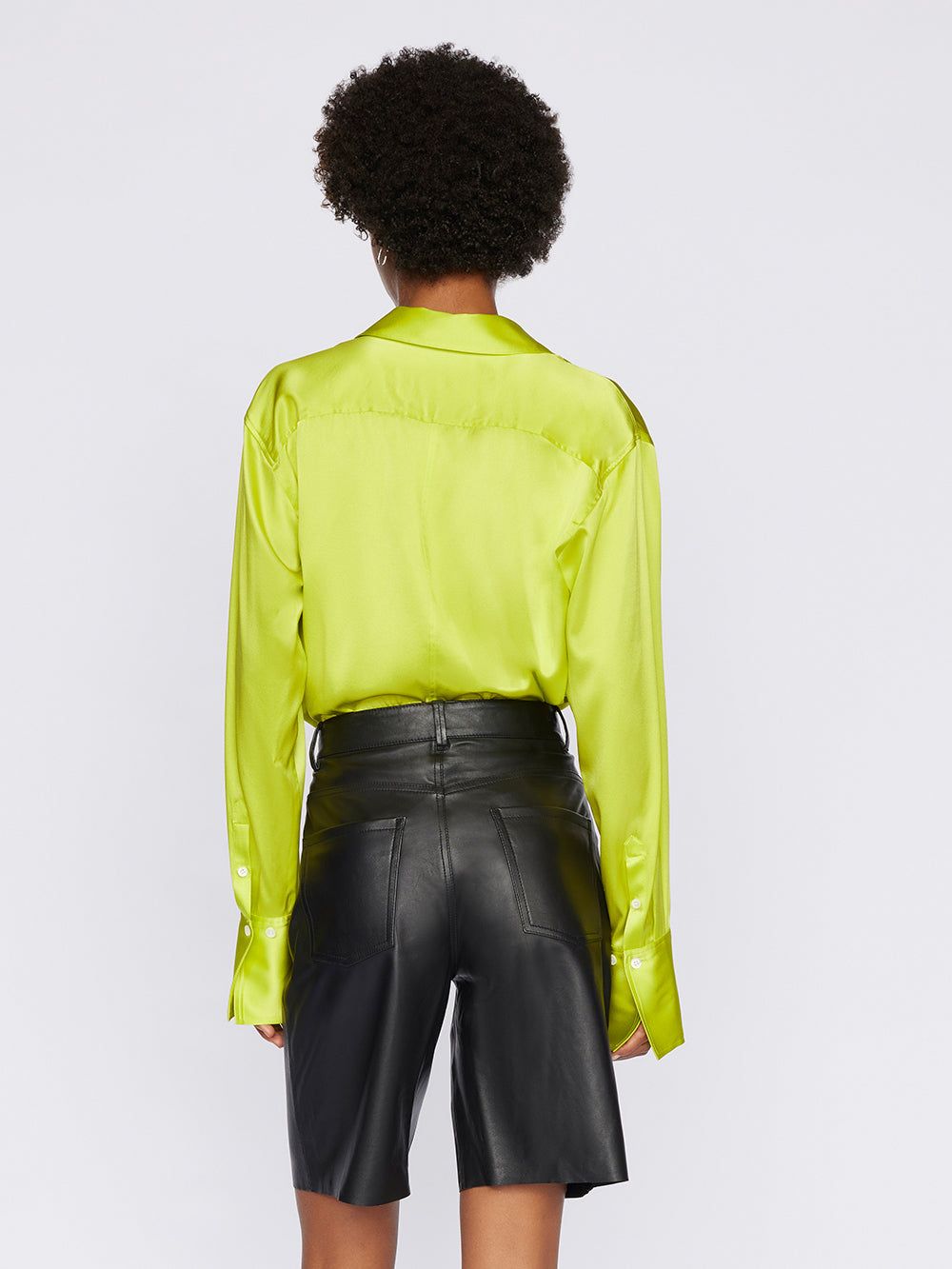 The Standard Shirt -- Flash Lime sold by Frame Denim product image thumbnail 7