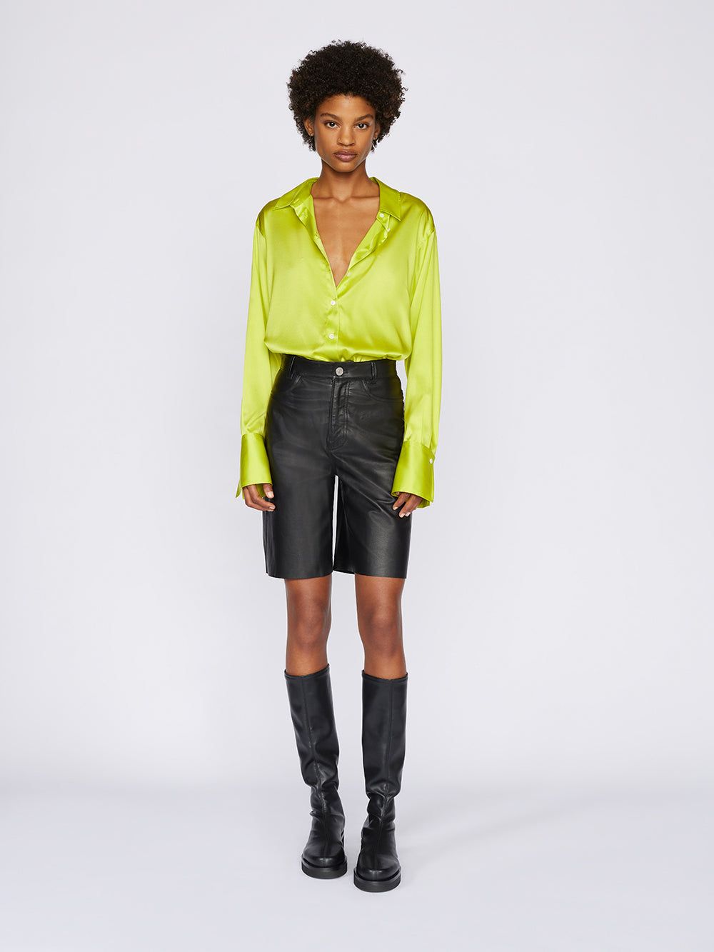 The Standard Shirt -- Flash Lime sold by Frame Denim product image thumbnail 2