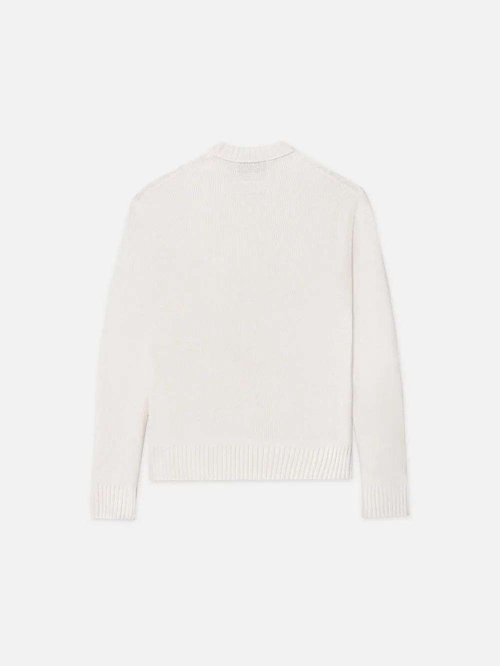 Cashmere Crewneck Sweater -- Cream sold by Frame Denim product image thumbnail 3