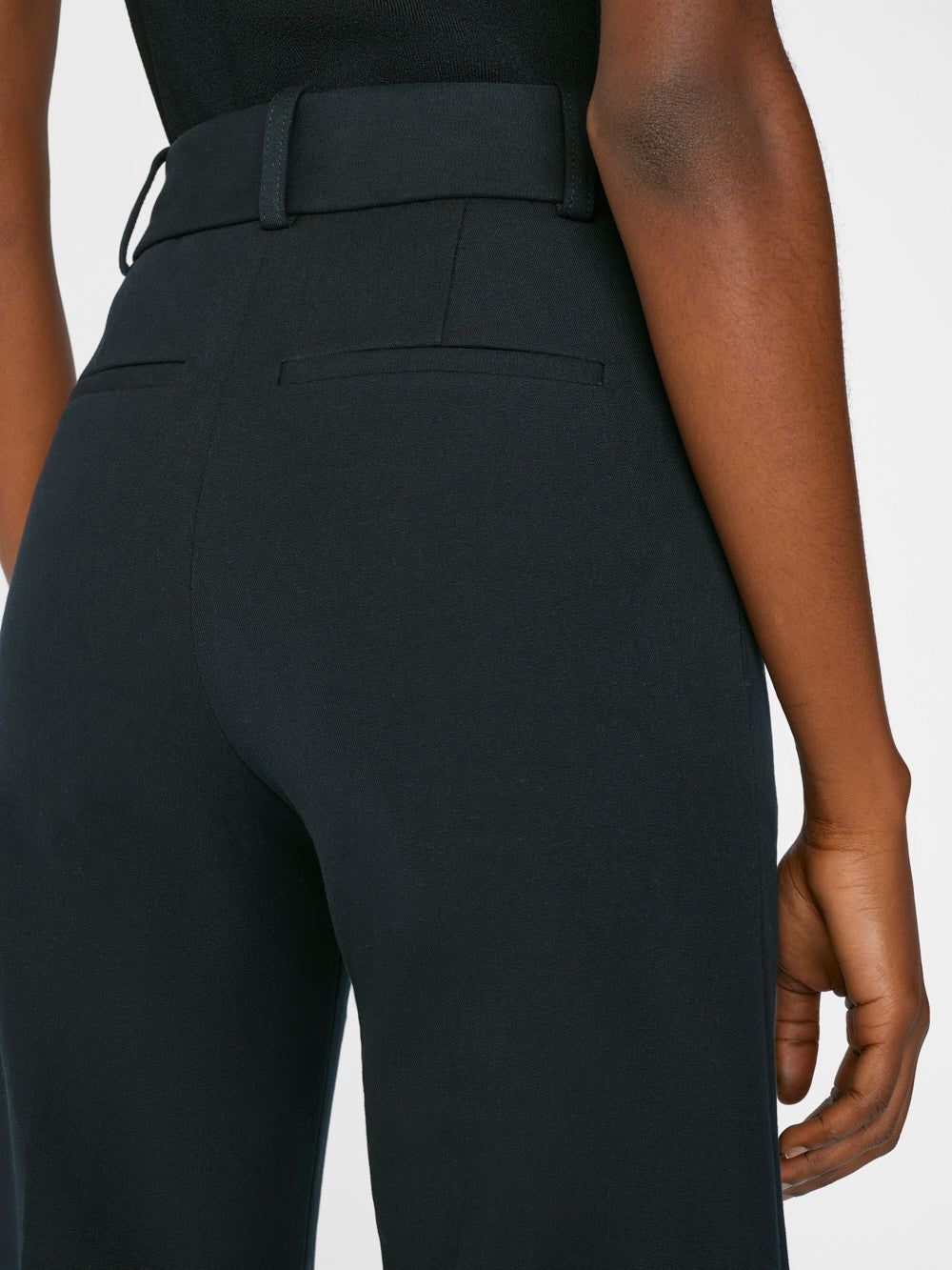 Le Palazzo Trouser -- Noir sold by Frame Denim product image thumbnail 3