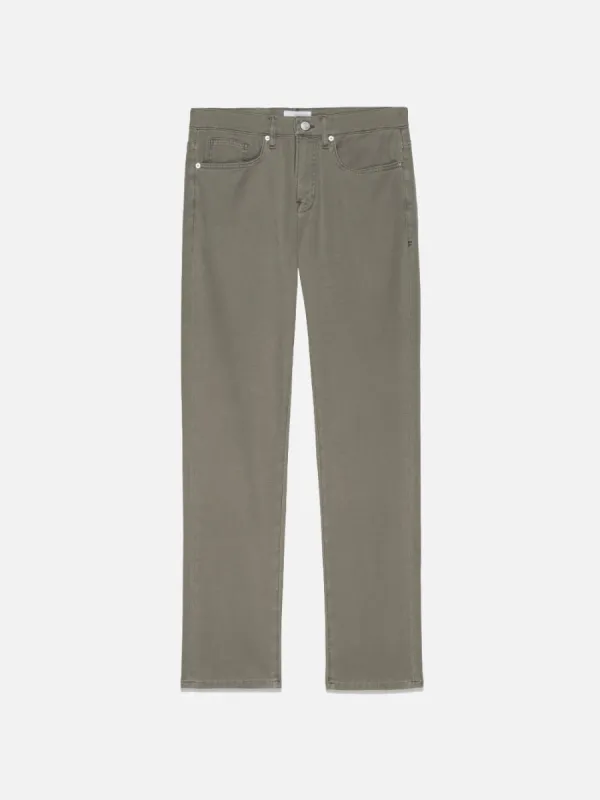 L'Homme Slim Lightweight Twill -- Garage Beige sold by Frame Denim