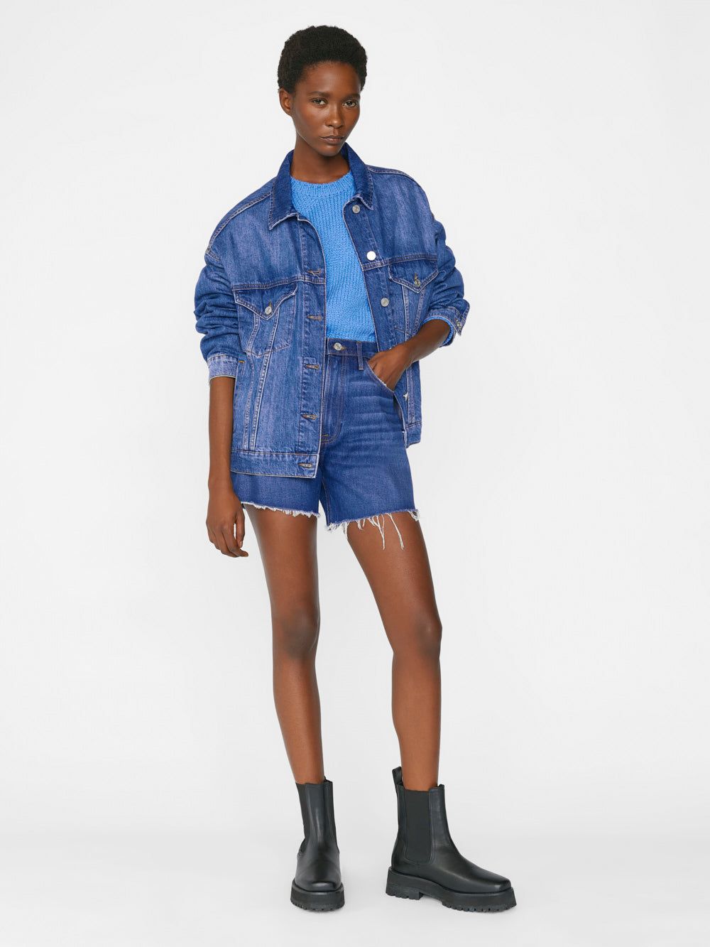 Le Super High Short -- Eckhart sold by Frame Denim product image thumbnail 4