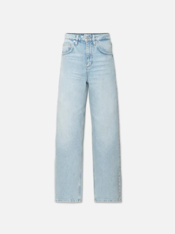 Long Barrel Grind Hem -- Calm Waters made by Frame Denim