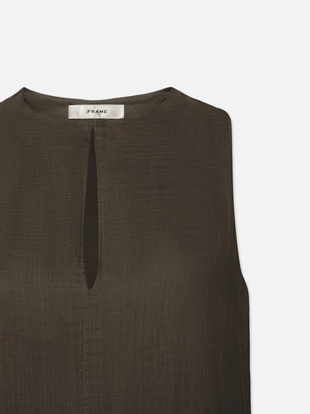 Sleeveless Tiered Maxi -- Cypress sold by Frame Denim product image thumbnail 4