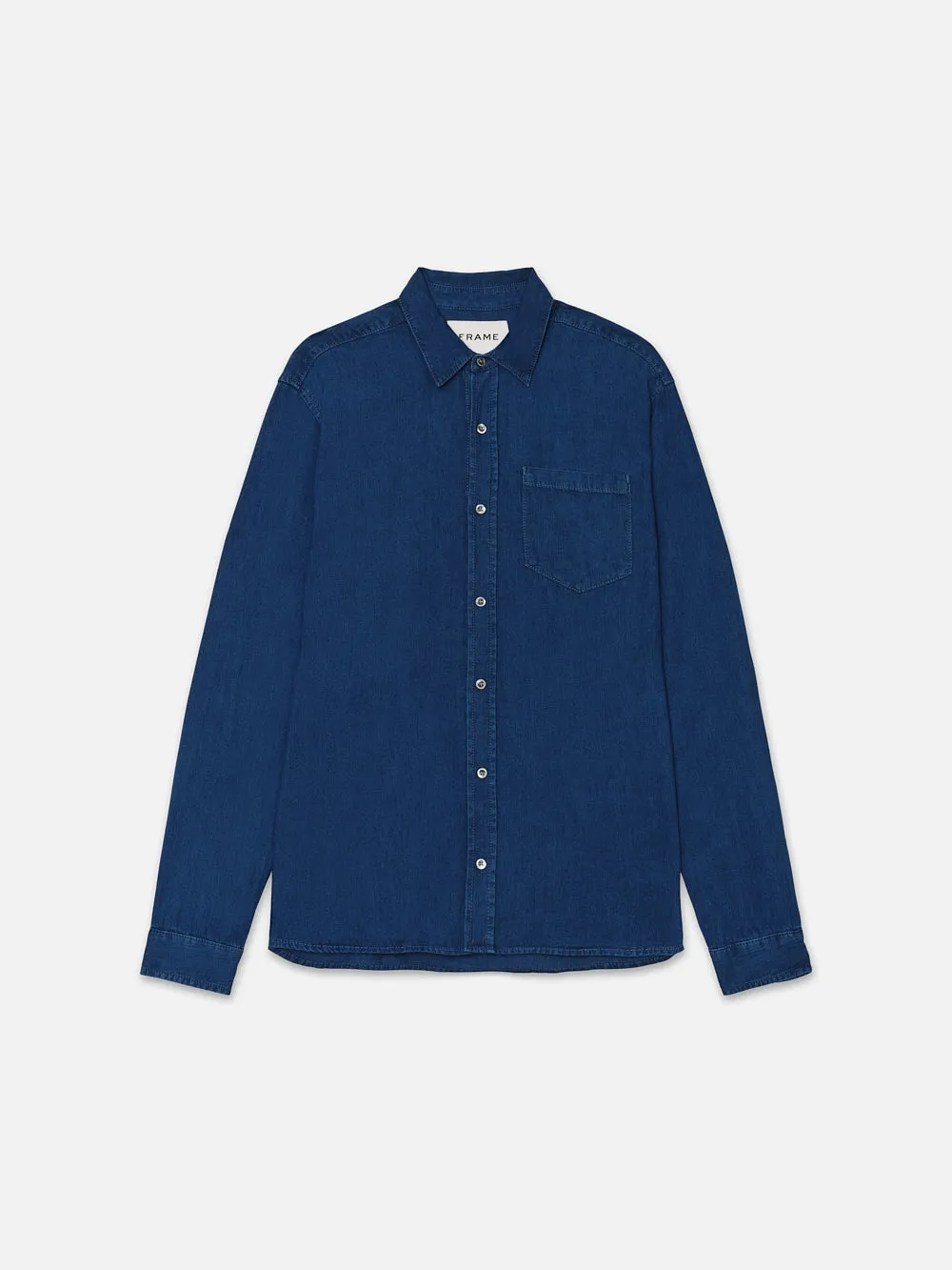 Chambray Shirt -- Darkland sold by Frame Denim