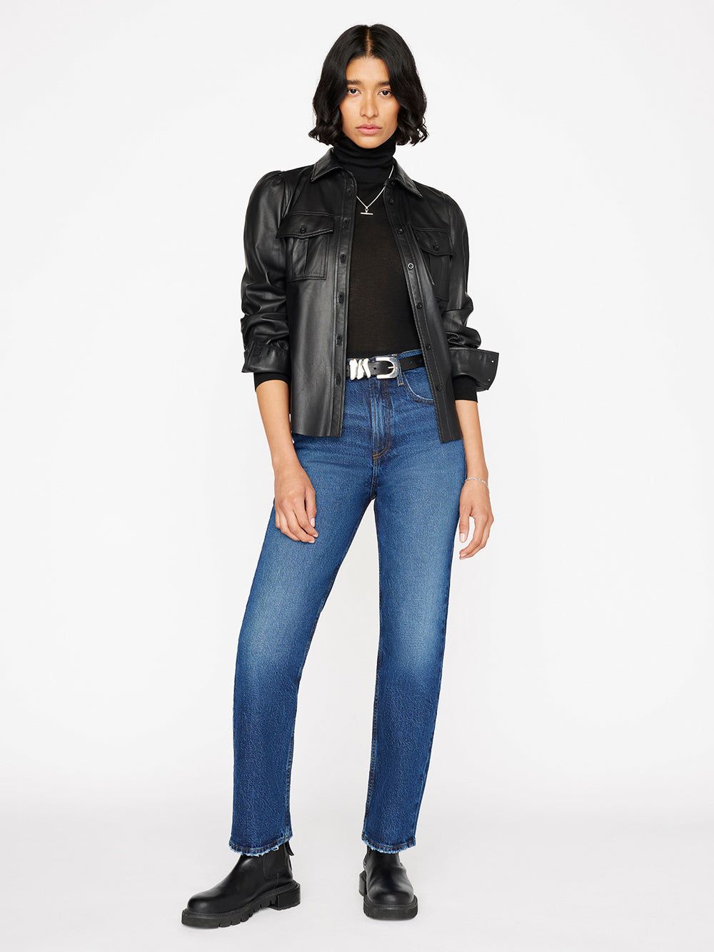 Le High 'N' Tight Straight -- Hallam sold by Frame Denim product image thumbnail 2