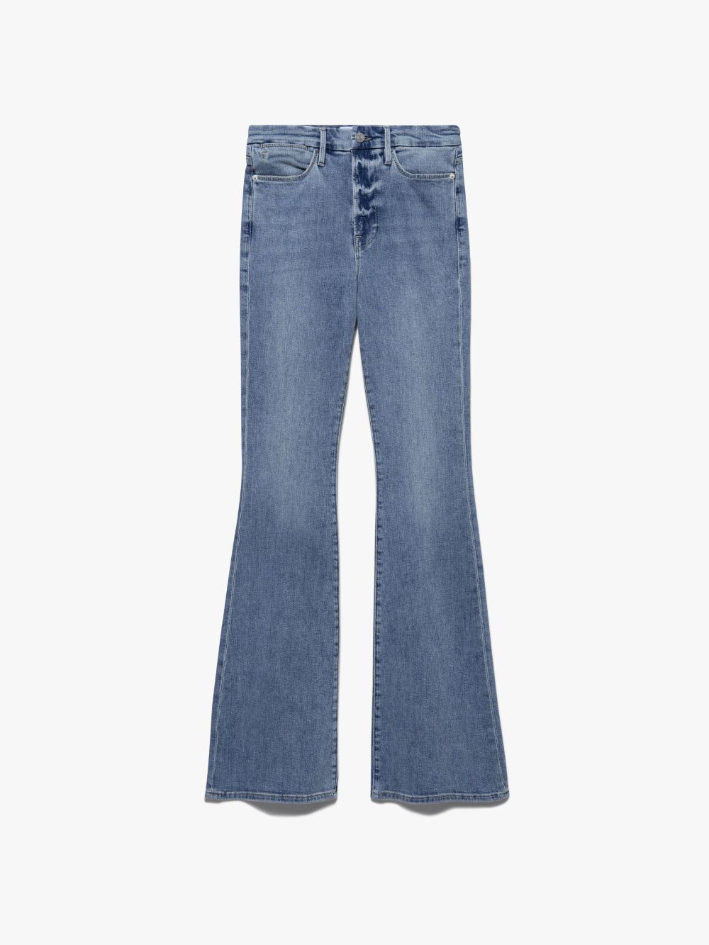 Le Super High Flare -- Jadite sold by Frame Denim