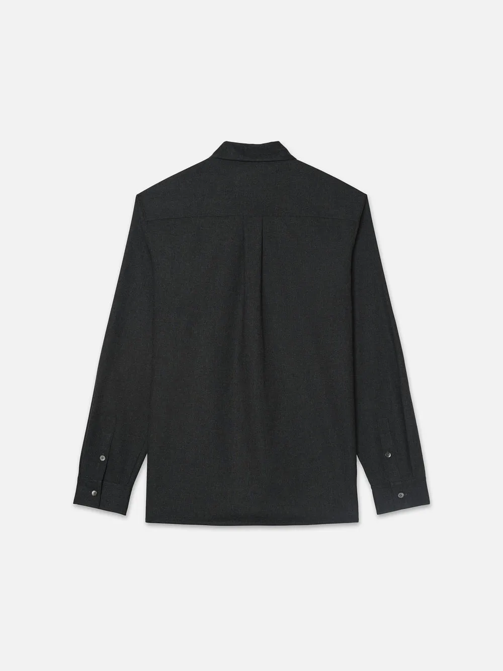 Brushed Flannel Shirt -- Charcoal sold by Frame Denim product image thumbnail 3