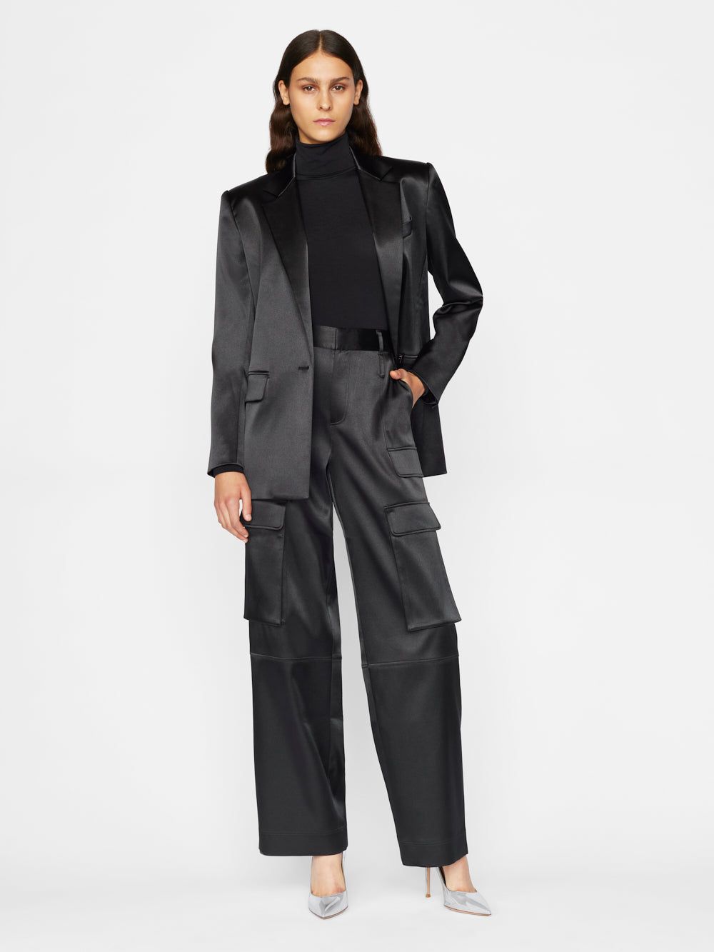 Relaxed Straight Cargo -- Noir sold by Frame Denim product image thumbnail 3