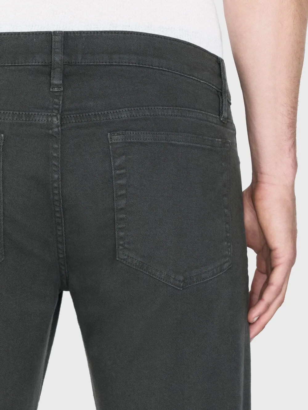 L'Homme Slim Twill -- Dark Charcoal sold by Frame Denim product image thumbnail 3