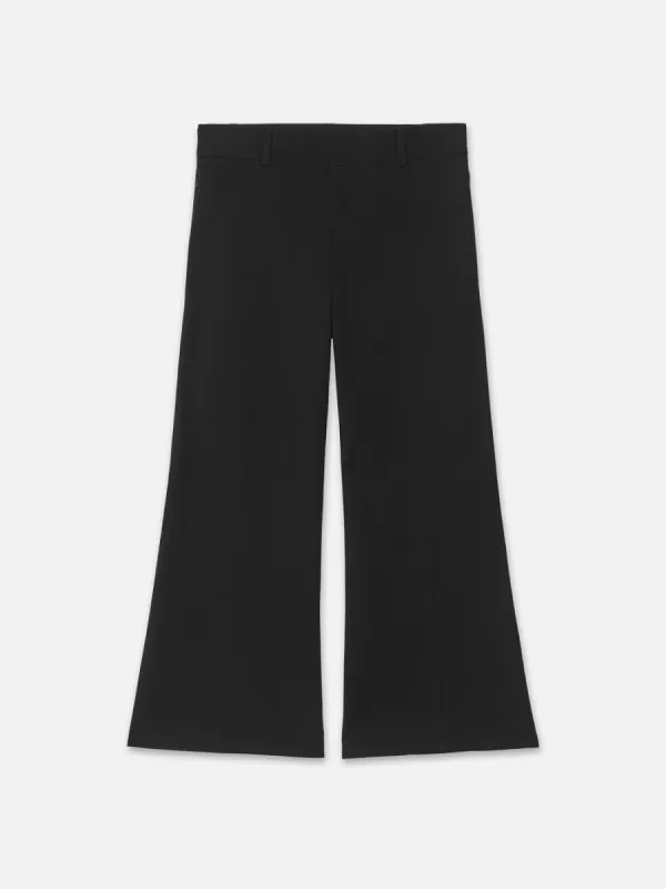 Le Palazzo Crop Trouser -- Noir sold by Frame Denim