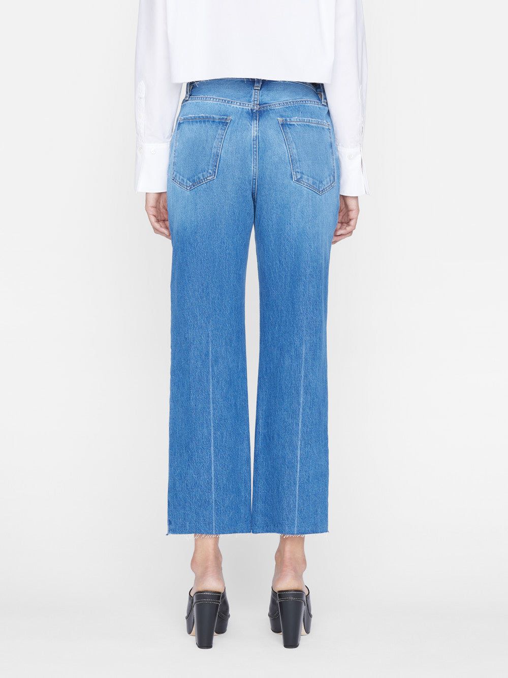 Le Jane Crop -- Del Amo Grind sold by Frame Denim product image thumbnail 7