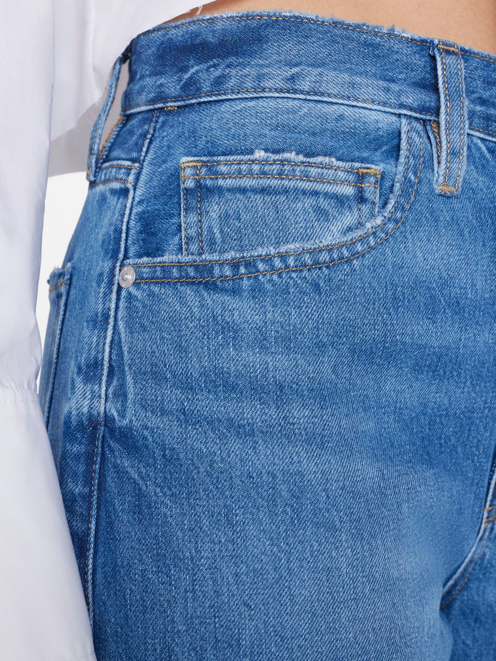 Le Jane Crop -- Del Amo Grind sold by Frame Denim product image thumbnail 4