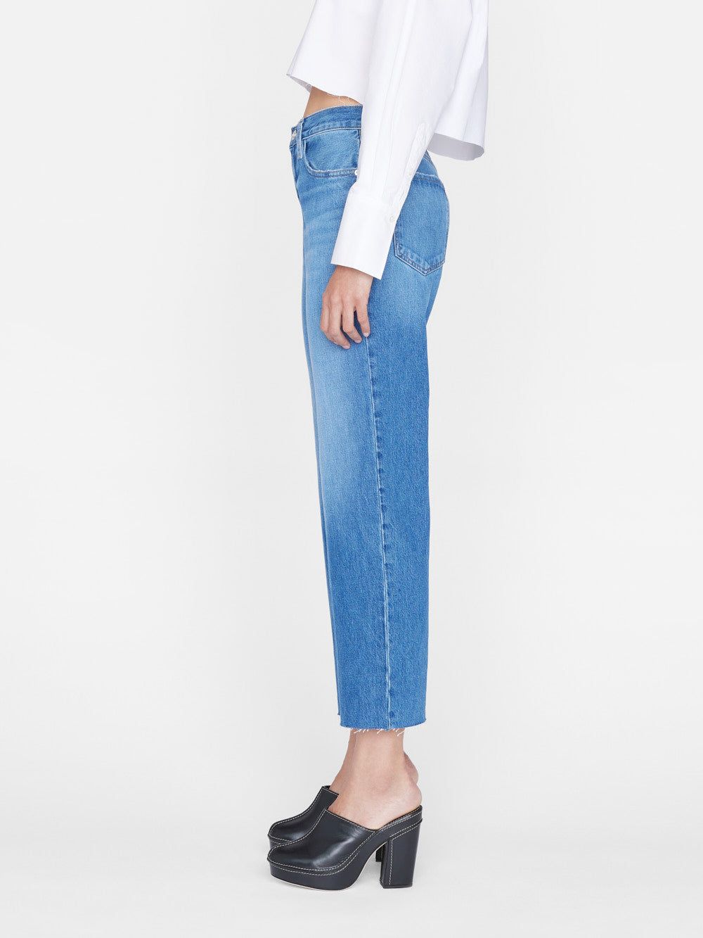 Le Jane Crop -- Del Amo Grind sold by Frame Denim product image thumbnail 6