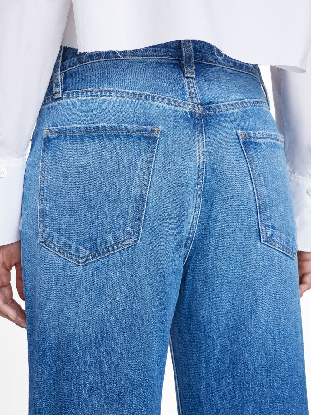 Le Jane Crop -- Del Amo Grind sold by Frame Denim product image thumbnail 5