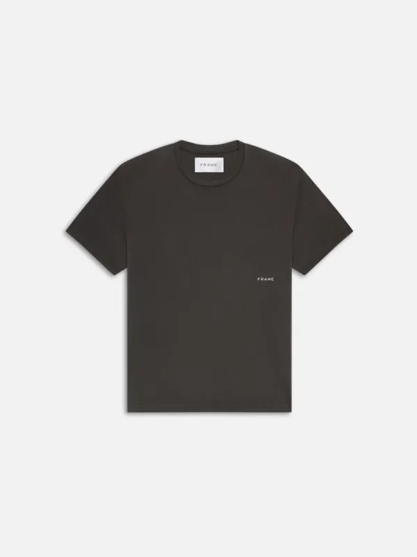 Relaxed Tee -- Washed Anthracite sold by Frame Denim