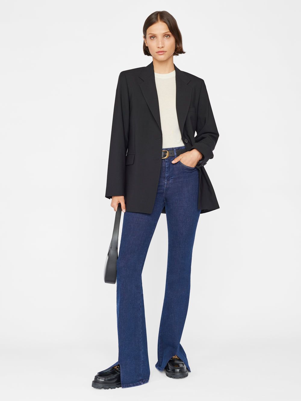 Le One Flare Front Slit -- Keller sold by Frame Denim product image thumbnail 3