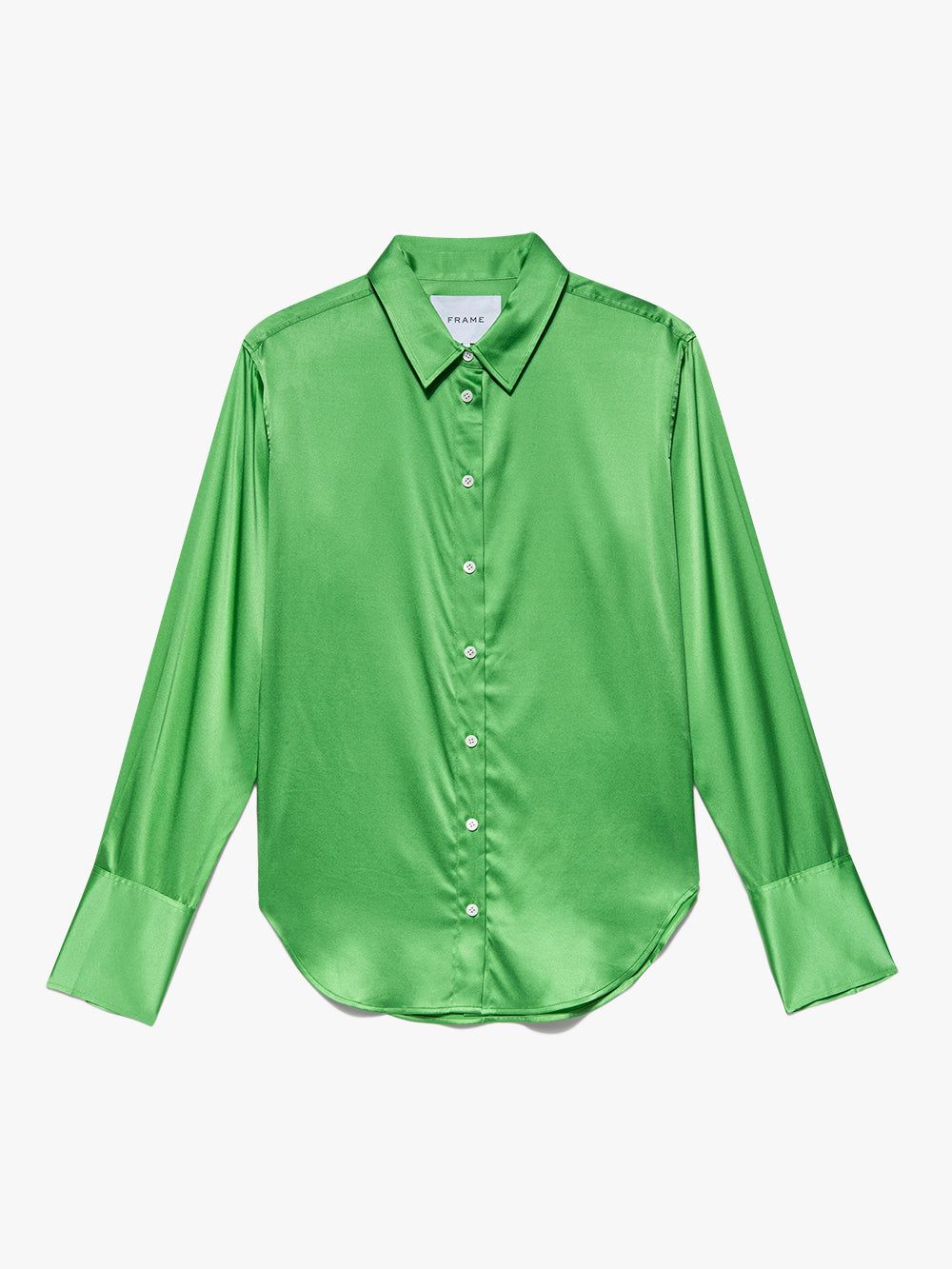 The Standard Shirt -- Bright Peridot sold by Frame Denim product image thumbnail 8