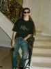 Ritz Men's Cropped Relaxed T Shirt -- Black sold by Frame Denim