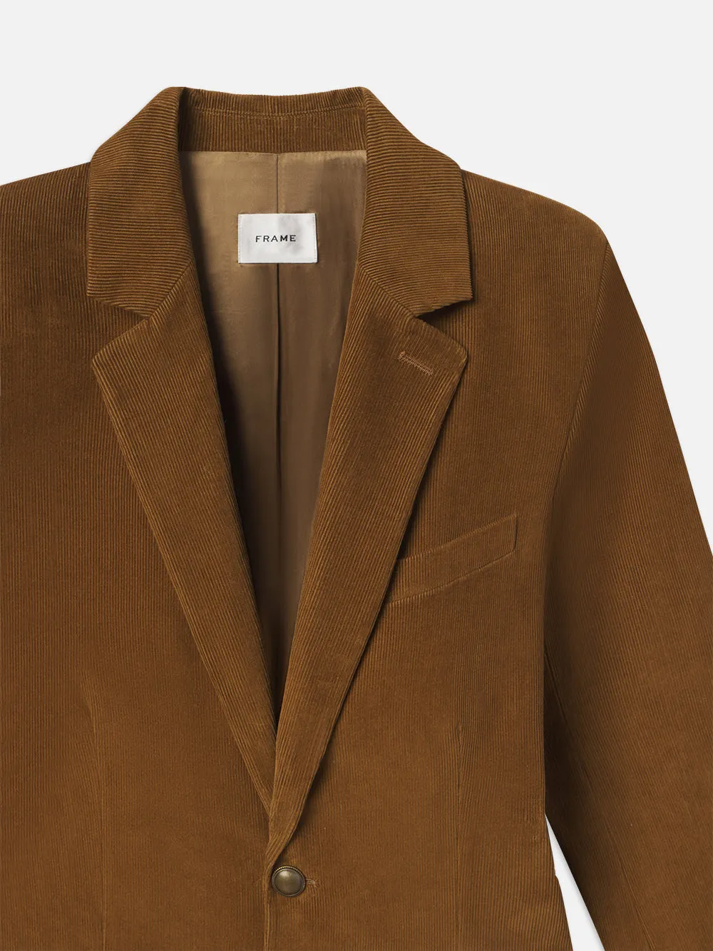 Everyday Corduroy Blazer -- Tobacco sold by Frame Denim product image thumbnail 4