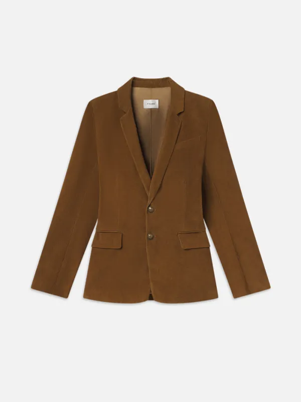 Everyday Corduroy Blazer -- Tobacco sold by Frame Denim