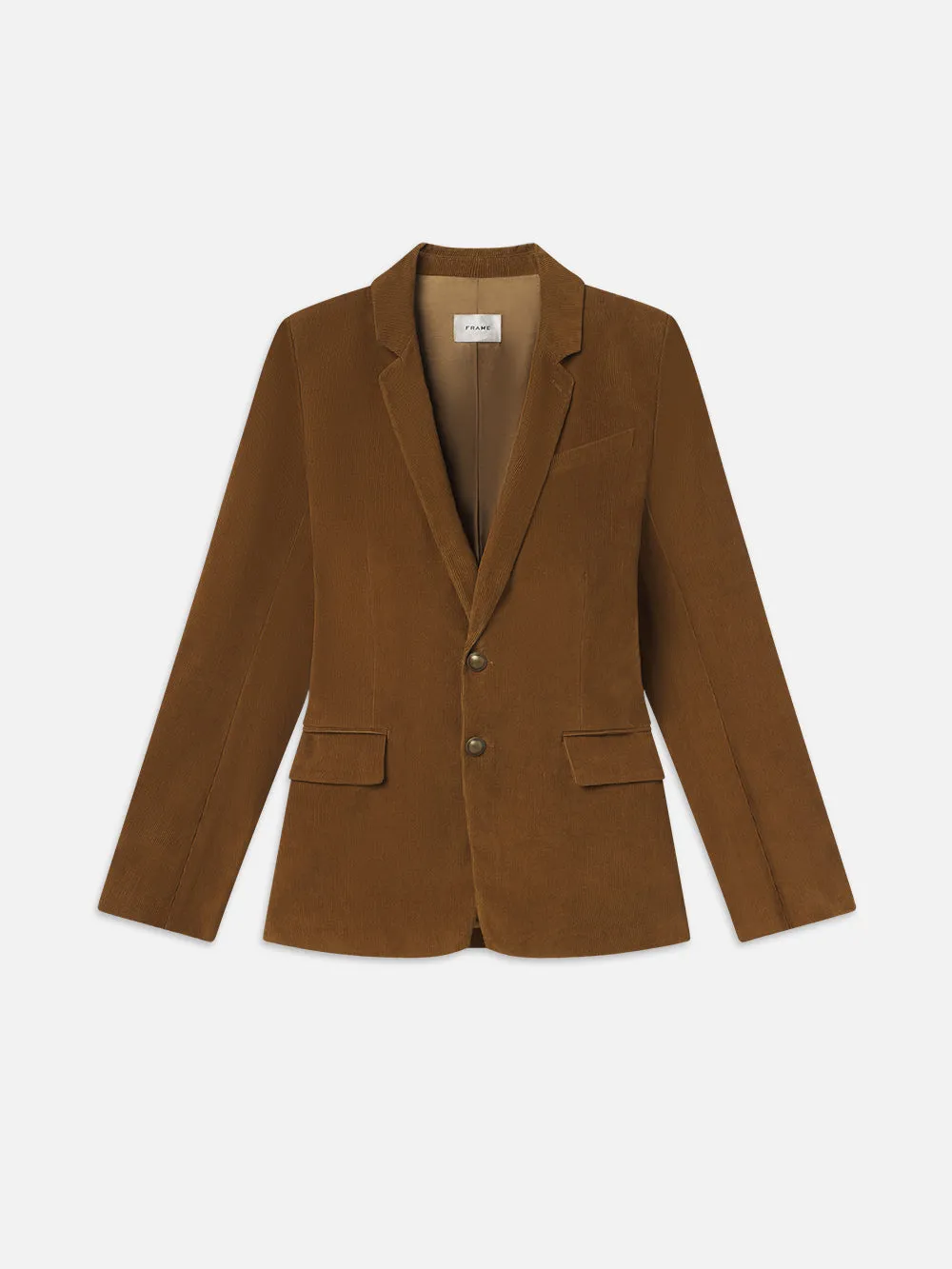 Everyday Corduroy Blazer -- Tobacco sold by Frame Denim